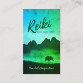 Natural Reiki Master Yoga Mediation instructeur Visitekaartje (Voorkant)