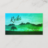 Natural Reiki Master Yoga Mediation instructeur Visitekaartje (Voorkant)