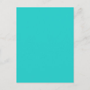 Natural Robin's Egg Blue Color Briefkaart
