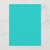 Natural Robin's Egg Blue Color Briefkaart (Voorkant)