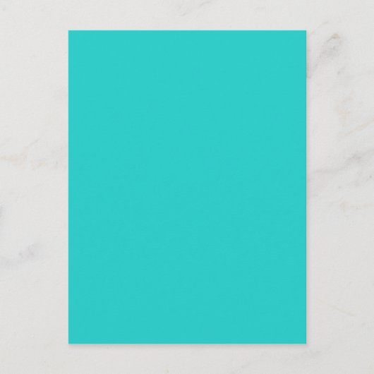 Natural Robin's Egg Blue Color Briefkaart (Voorkant)