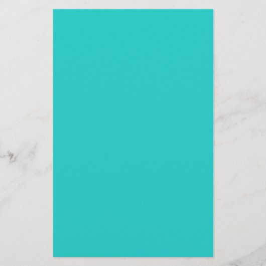 Natural Robin's Egg Blue Color Briefpapier (Voorkant)