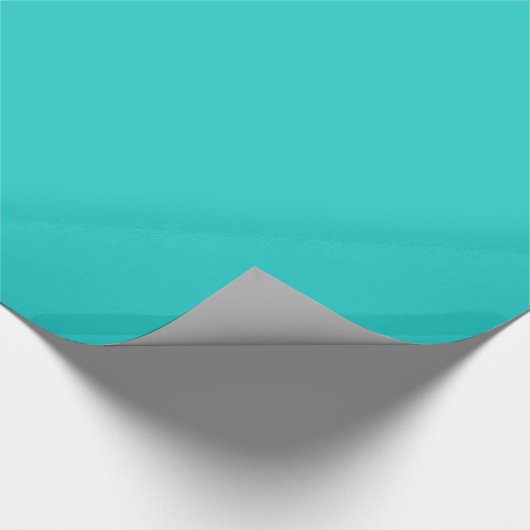 Natural Robin's Egg Blue Color Cadeaupapier (Hoek)