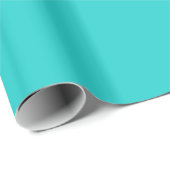 Natural Robin's Egg Blue Color Cadeaupapier (Rol Hoek)