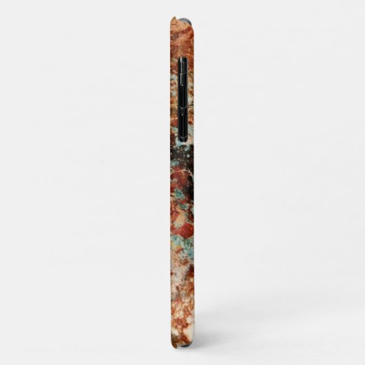 Natural Rust and Turquoise Stone Case-Mate iPhone Case (Achterkant/links)