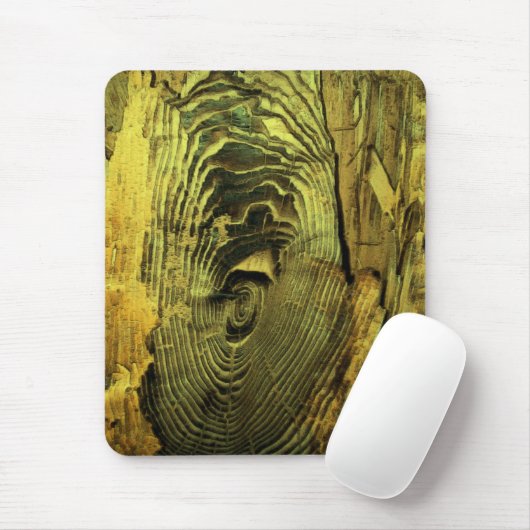 Natural Rustic Driftwood Muismat (Met muis)