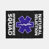 Natural Selection Interference Squad Paramedic Fun Fleece Deken (Voorkant (Horizontaal))