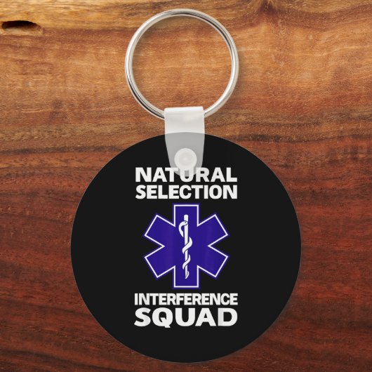 Natural Selection Interference Squad Paramedic Fun Sleutelhanger (Voorkant)