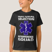 Natural Selection Interference Squad Paramedic Fun T-shirt (Voorkant)