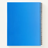 Natural sky Uitzicht Spiral Notitieboek (Achterkant)