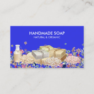 Natural Soaps navy Visitekaartje