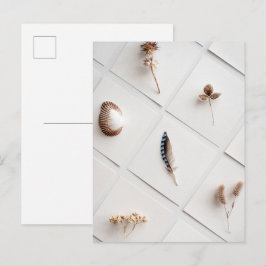 Natural Specimen Collection Minimalist Briefkaart