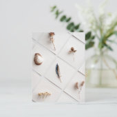 Natural Specimen Collection Minimalist Briefkaart (Staand voorkant)