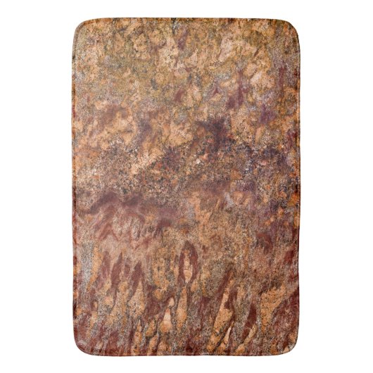 Natural Stone Pattern Bath Mat (Voorkant Verticaal)