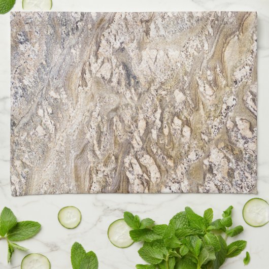 Natural Stone Pattern Kitchen Towel Theedoek (Gevouwen)