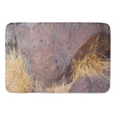 Natural Stone Petroglyph Badmat (Voorkant)