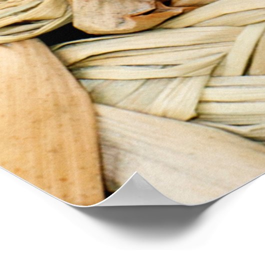 natural straw texture poster (Hoek)