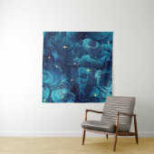 Natural texture. Decorative hand drawn doodle orna Wandkleed (In Situ (horizontaal))