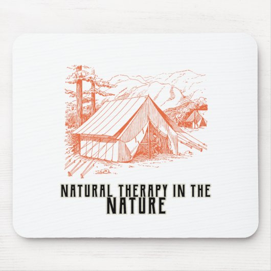 Natural therapy in the nature muismat (Voorkant)