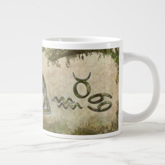 Natural Triquetra Grote Koffiekop (Rechts)