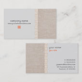 Natural Way Visitekaartje (Voorkant / Achterkant)