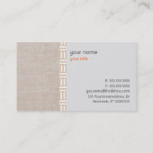 Natural Way Visitekaartje (Achterkant)