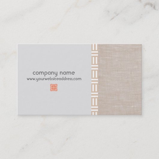 Natural Way Visitekaartje (Voorkant)