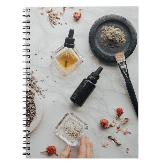 Natural Wellness Holistic Essential Oils Notebook Notitieboek (Voorkant)