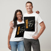 Natural with a bear t-shirt (Unisex)