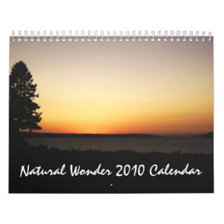 Natural Wonder 2010 Calendar Kalender