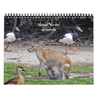 Natural Wonders of Australia Calendar Kalender