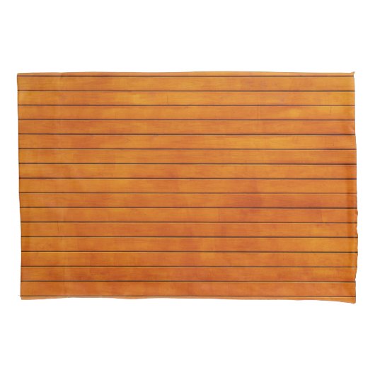 Natural Wood Grain Pillow Hoesje Kussensloop (Voorkant-Links)