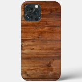 Natural Wooden Design iPhone 13 Pro Max Hoesje (Achterkant)