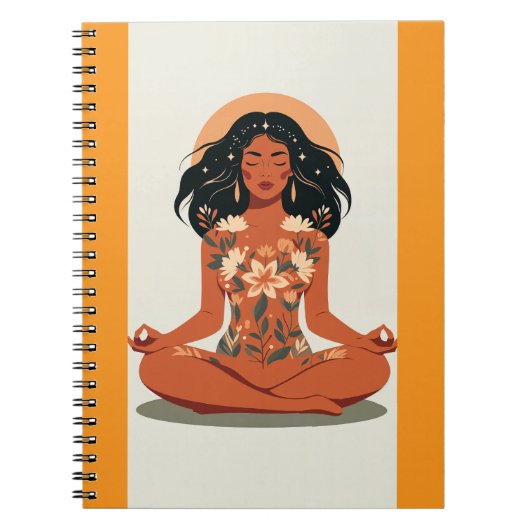 Natural yoga notitieboek (Voorkant)