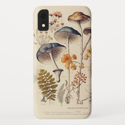 Naturalist Mushroom Case-Mate iPhone Case (Achterkant)