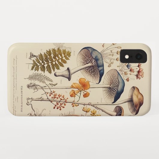 Naturalist Mushroom Case-Mate iPhone Case (Achterkant (horizontaal))