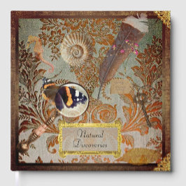 Naturalist Sketch/Photo Foil Journaal - Roze Goud Gastenboek