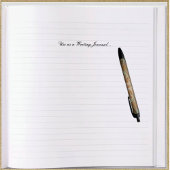 Naturalist Sketch/Photo Foil Journal - Roségoud Gastenboek