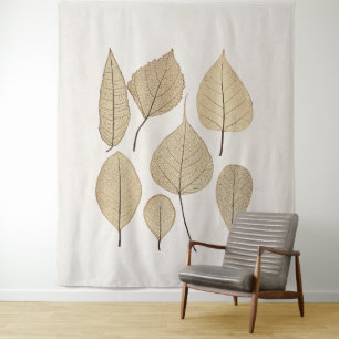  naturalistische botanische tekening   Vertrek uit Wandkleed