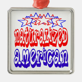 Naturalized American Metalen Ornament