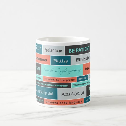 Naturalness JW Liefde Mensen & Maak Discipelen Mok (Center)