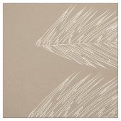 Naturals Abstracte palmbladeren Stof (Swatch)