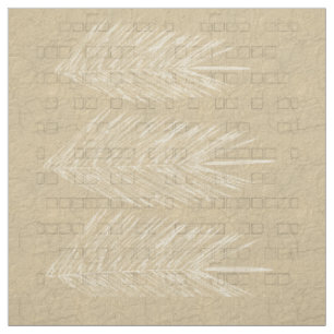 Naturals Cream Palm Leaves Tekening Papieren Textu Stof