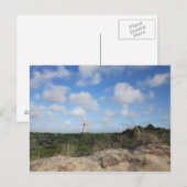 Naturbild mit einem kleinen Leuchtturm Briefkaart (Voorkant / Achterkant)