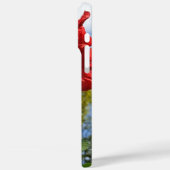 NaturCraze Red Hibiscus Flower iPhone / iPad case (Achterkant / Links)