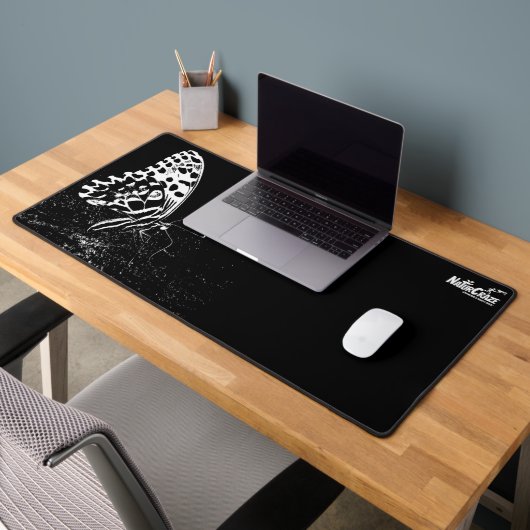 NaturCraze White Butterfly Desk Mat (Kantoor 2)