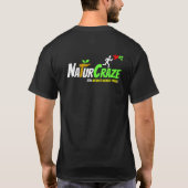 NaturCraze Witte Vlinder Zwart T-shirt (Achterkant)