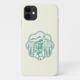 Nature Adventure Backpacker 2 Case-Mate iPhone Case
