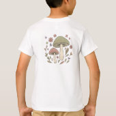Nature Adventure Fungi Graphic Cool T-shirt (Achterkant)