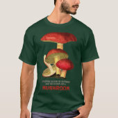 Nature alone is antique and the oldest art a MUSHR T-shirt (Voorkant)
